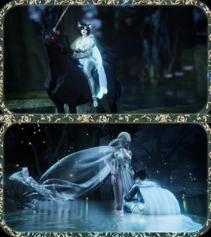 A knight asks for a blessing